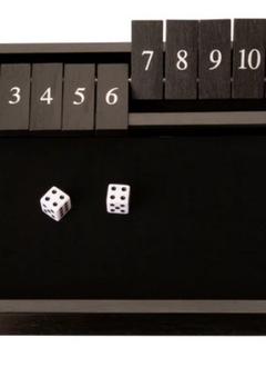 SHUT THE BOX BLK STND 13 1/2"