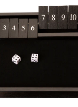 SHUT THE BOX BLK STND 13 1/2"