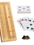 Cribbage, Natural ,w/2 Decks