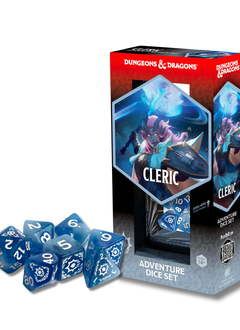 DND ADVENTURE DICE CLERIC: WHITE/BLUE