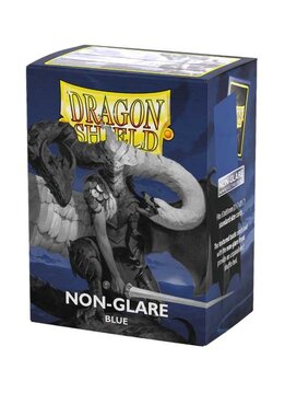 Dragon Shield Matte Non-glare Blue (100)