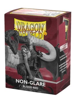 Dragon Shield Matte Non-glare Blood Red (100)