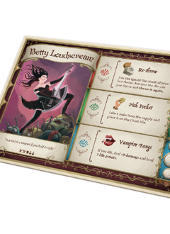 DUNGEON FIGHTER: BETTY LOUDSCREAM HERO SHEET
