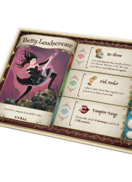 DUNGEON FIGHTER: BETTY LOUDSCREAM HERO SHEET