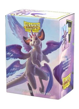 Dragon Shield Brushed Art Sleeves : Whiskerwing (100)