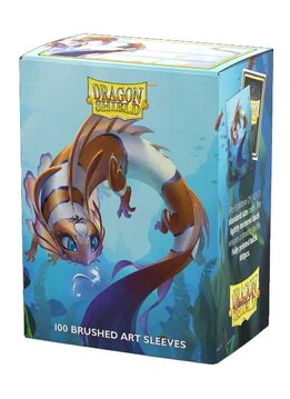 Dragon Shield Brushed Art Sleeves : Cinderfin (100)