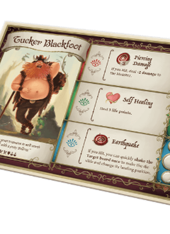 DUNGEON FIGHTER: TUCKER BLACKFOOT HERO SHEET