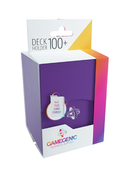 Deck Box: Deck Holder: Purple (100 ct) (ML)