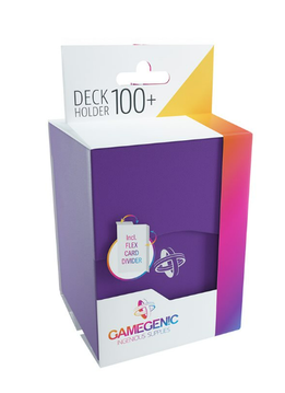 Deck Box: Deck Holder: Purple (100 ct) (ML)