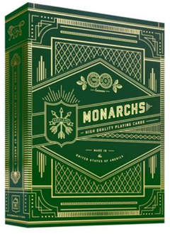 Theory 11 Playing Cards - Monarchs Green Edition (EN)