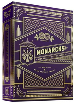 Theory 11 Playing Cards: Monarchs Purple Edition