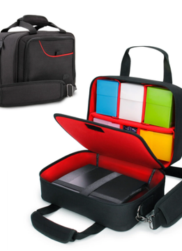 AP USA Gear Deck Box Travel Bag Regular Size Red