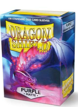 Dragon Shield Matte Purple Miasma 100CT