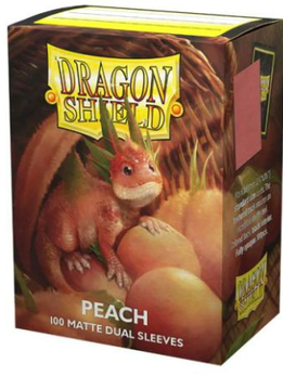 Dragon Shield Matte Dual Peach 100CT