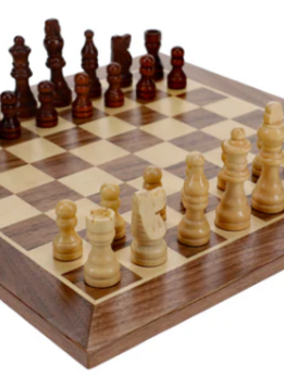 Staunton Wood Chess Set - 12 in. Board