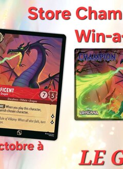 Inscription Lorcana: Fabled Store Champ + Win-a-Box- 19 octobre - 11am