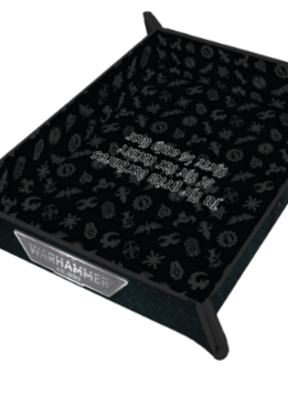 Dice Foldable Rolling Tray Warhammer 40k Premium Universal