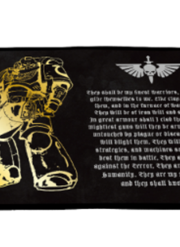 Dice Scroll Warhammer 40k Premium Foil Space Marines Adeptus Astartes