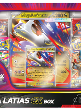 Pokemon Mega Latias EX Box