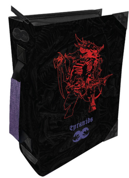 Book Folio Warhammer 40k Tyrannid Codex Debossed & Printed