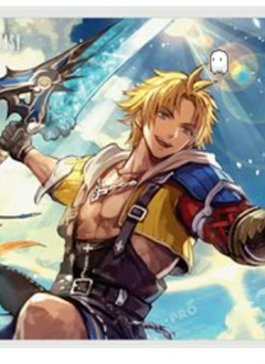 Playmat: MTG - Tidus, Yuna's Guardian (24 oct)
