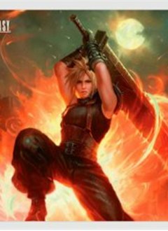 Playmat: MTG - Cloud, Ex-Soldier (24 oct)