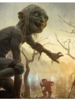 UP Playmat LOTR Tales Of Middle-Earth Sméagol