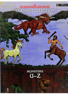 D&D Classic Collection: Monsters U-Z (EN) (7 Nov 2025)