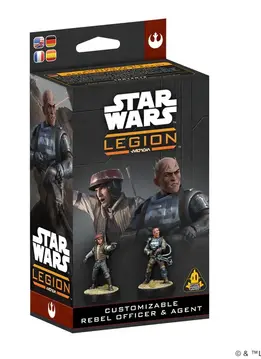 Star Wars: Legion - Customizable Rebel Officer & Agent (7 Nov 2025)