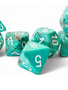 Marble 7-Die set Mega-Hedral Oxi-Copper/White