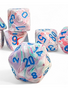 Festive 7-Die Set Mega-Hedral Pop Art/Blue