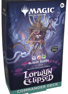 MTG Lorwyn Eclipsed - Blight Curse Commander Deck (EN) *16 janvier 2026