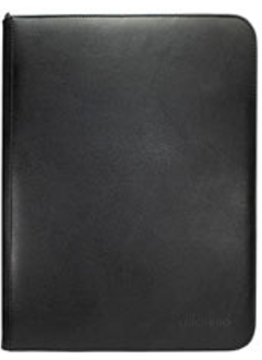 Pro Binder 9 Pocket Vivid Zippered Black