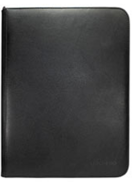 Pro Binder 9 Pocket Vivid Zippered Black