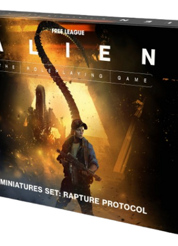 Alien Rpg Miniatures Set Rapture Protocol