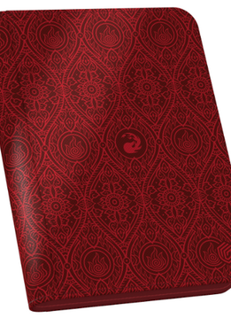 Zipfolio 160 MTG Avatar: Mana Symbol Red