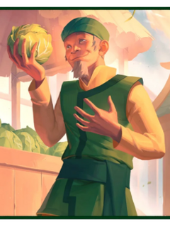 Playmat MTG Avatar: Cabbage Merchant
