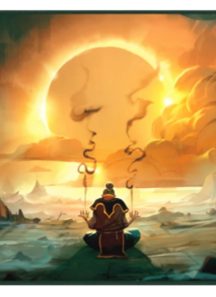 Playmat MTG Avatar: Day of Black Sun