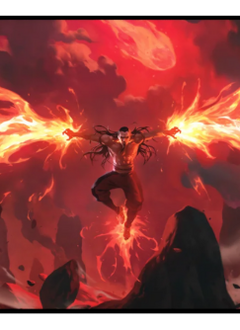 Playmat MTG Avatar: Ozai, The Phoenix King