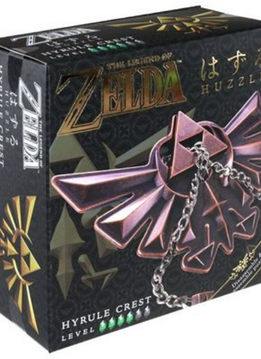 Hanayama Brain Teaser Puzzles: The Legend Of Zelda:  Hyrule Crest (Level 4)