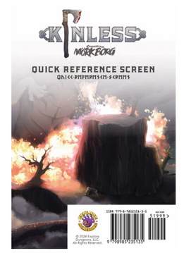 Kinless Player's Screen (MÃ¶rk Borg)