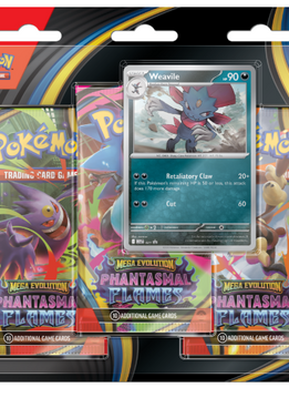 Pokemon ME02 Phantasmal Flames 3pk Blister (FR)