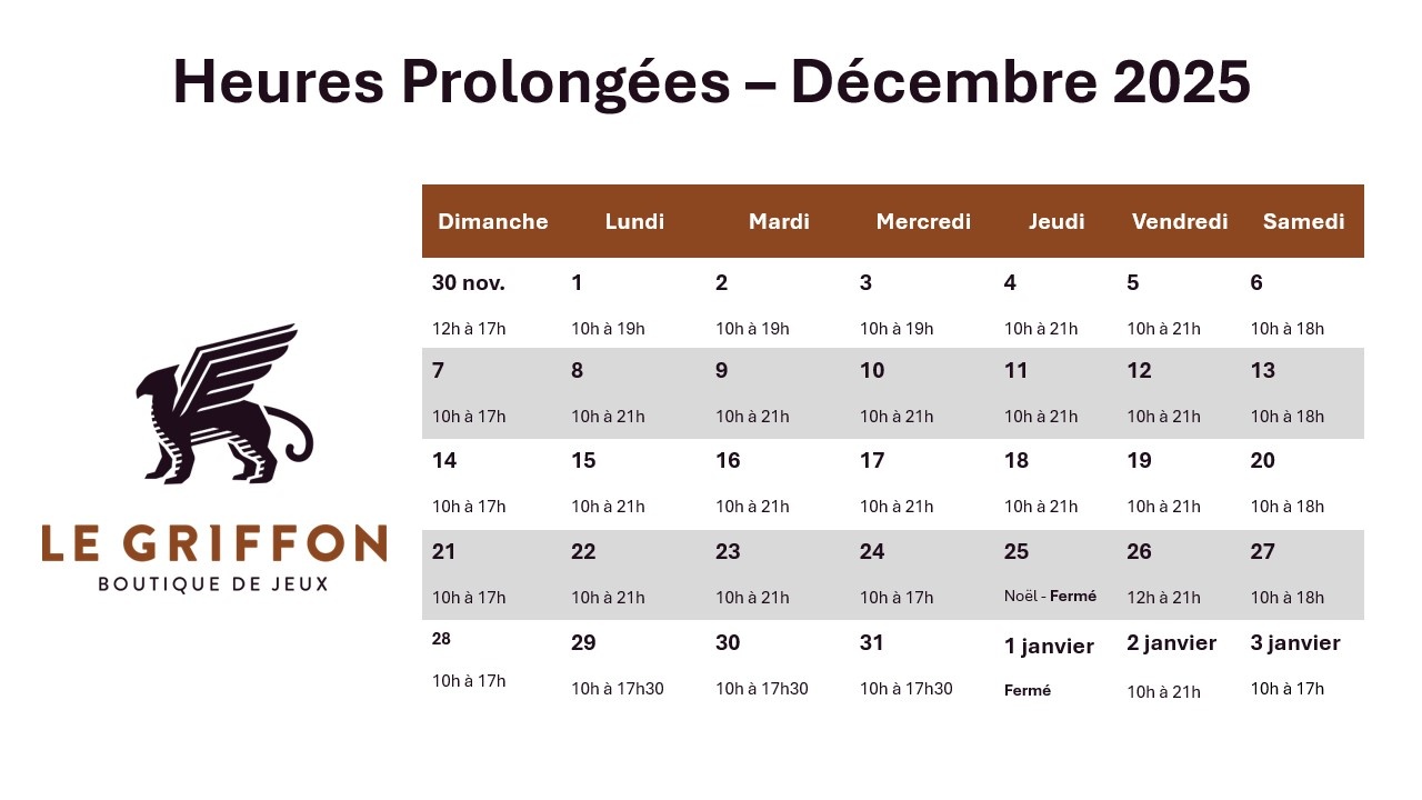 Heures  prolongées - Décembre 2025