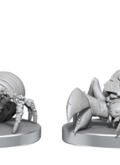 PF Unpainted Minis wv26 Cave Scorpion & Hunting Spider