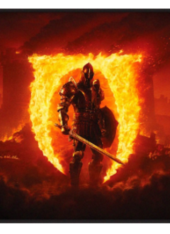 Playmat The Elder Scrolls IV : Oblivion Remastered Black Stitch