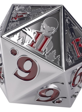 Stranger Things Hellfire Club Premium Metal D20