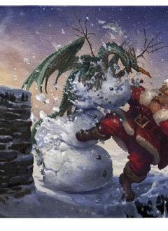 Dragonshield Playmat & Tube Christmas 2025