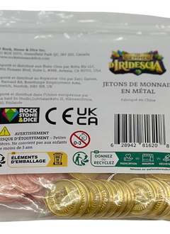 Les Gemmes d’Iridescia - ext. Jetons de Monnaie en Métal