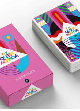 The Queer Agenda Playing Card
