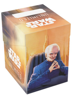 Deck Box: Star Wars: Unlimited - Secrets of Power: Soft Crate: Palpatine / Padme Amidala
